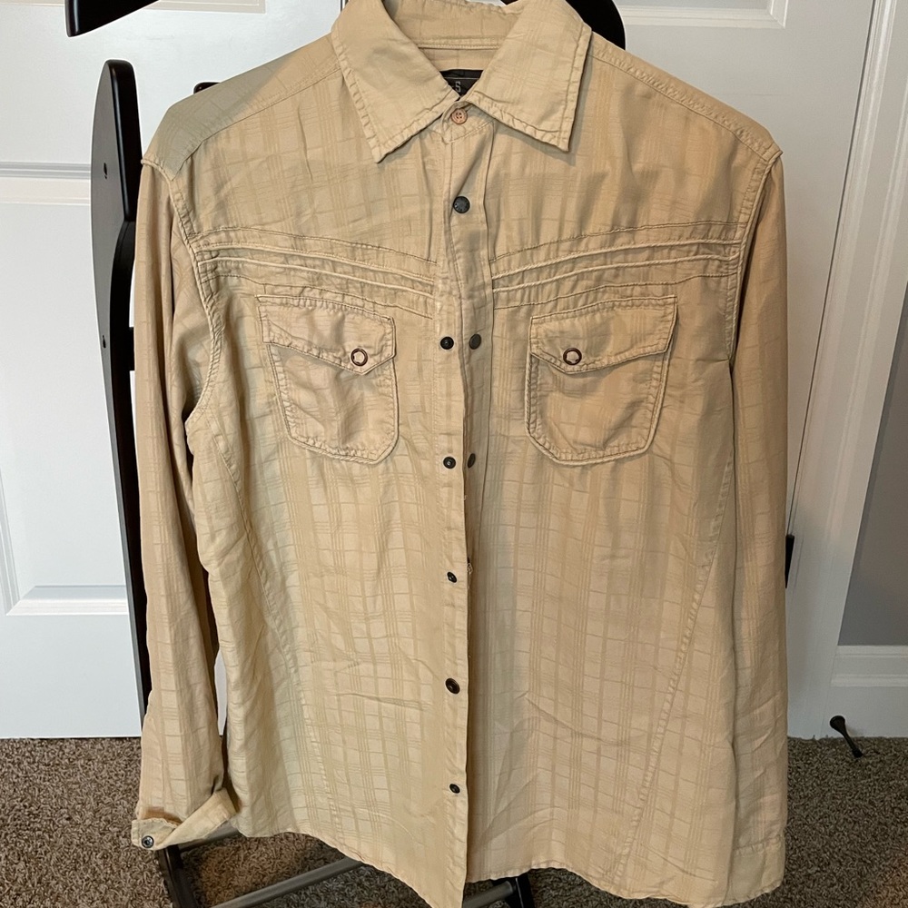 522-Blend-S Re-Work Men’s Button Down Shirt